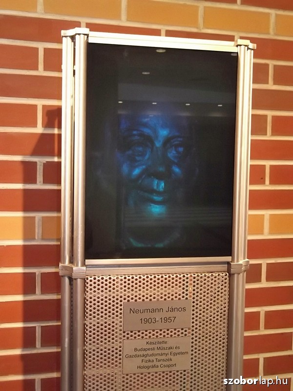 Neumann János hologram, Budapest XI. kerület, Magyar tudósok körútja